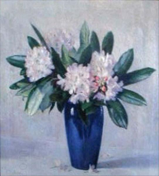 unknow artist Rhododendrons by Clara Burbank China oil painting art